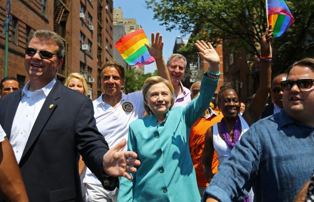 Right on cue, Hillary made her appearance at the New York City Gay Pride Parade. I spoke with Rusty Humphries about the hypocrisy of the visit. By Arch Kennedy