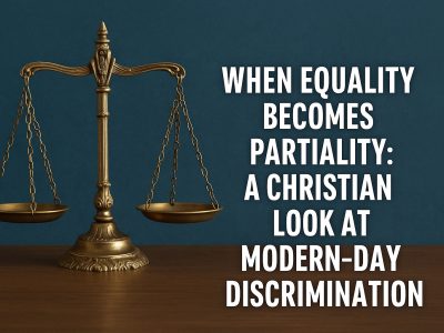 Equal justice in modern America from a Christian perspective