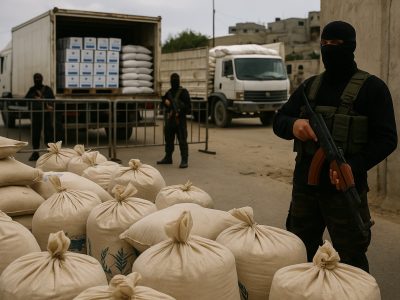 Hamas in Gaza blocking food aid to civilians