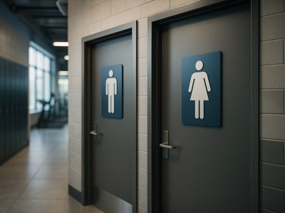 Tish Hyman Gold’s Gym male and female locker room biblical response