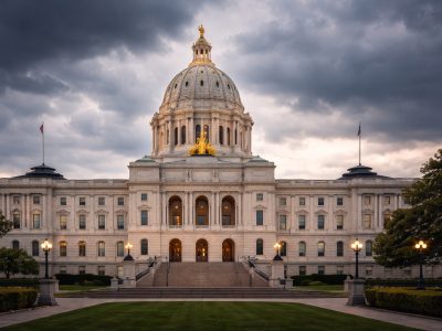 Minnesota State Capitol building symbolizing government accountability in the Minnesota fraud scandal