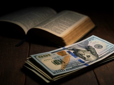 Prosperity gospel contrasted with Bible and money